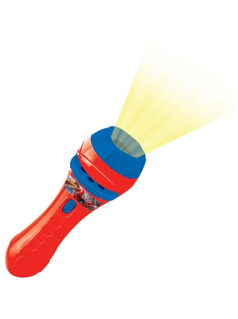 Proyector y linterna SpiderMan Stories Rojo - Kiabi