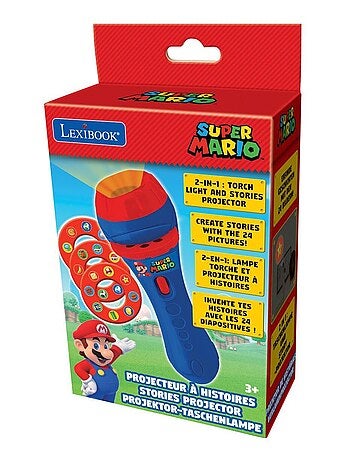 Proyector y linterna Super Mario Stories