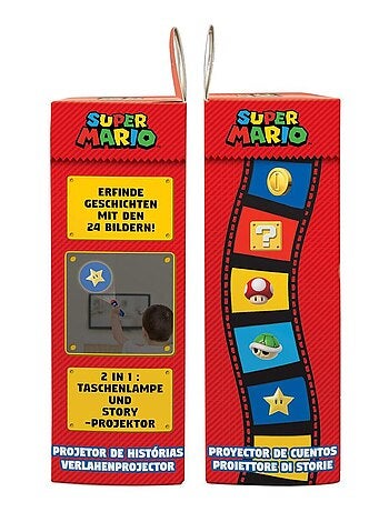 Proyector y linterna Super Mario Stories