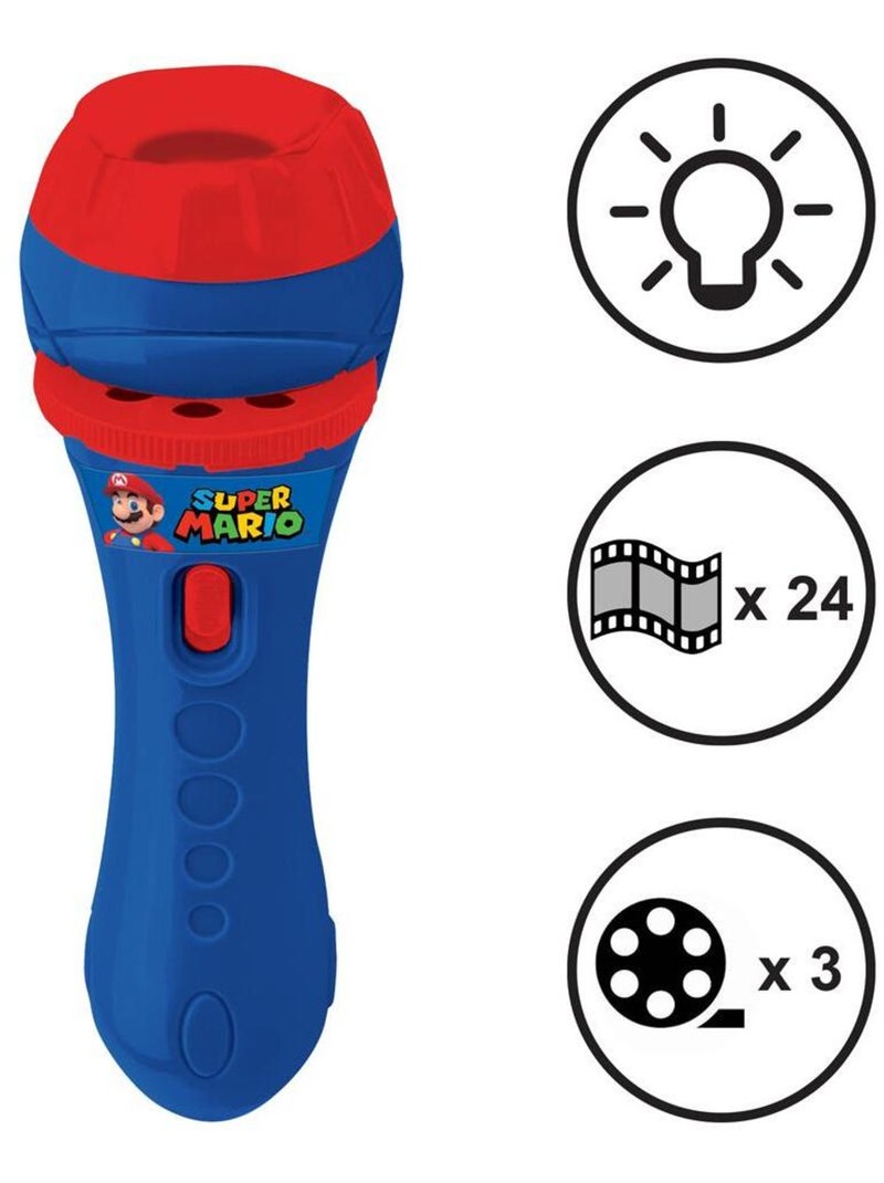 Proyector y linterna Super Mario Stories Azul - Kiabi