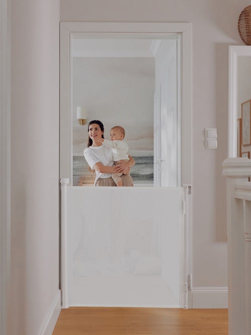 Puerta de seguridad retráctil - LIONELO Thea - 85 x 140 cm - Sin umbral - Kiabi
