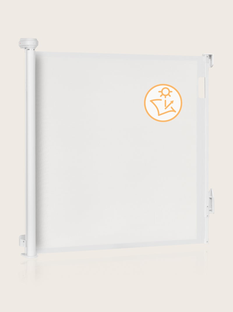 Puerta de seguridad retráctil - LIONELO Thea - 85 x 140 cm - Sin umbral Blanco - Kiabi