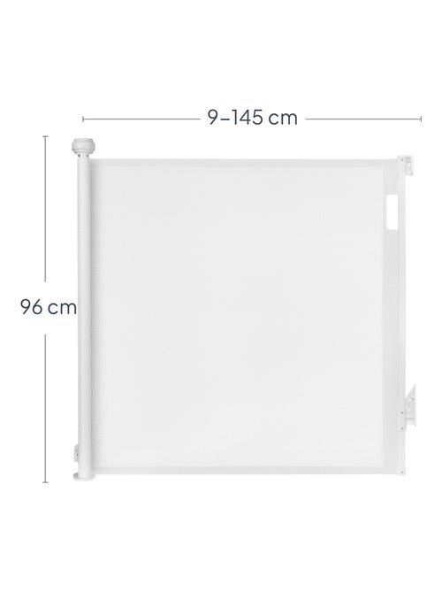 Puerta de seguridad retráctil - LIONELO Thea - 85 x 140 cm - Sin umbral - Kiabi