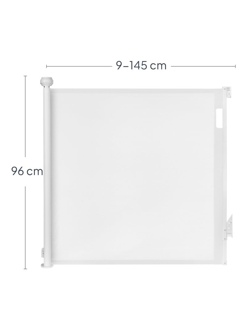 Puerta de seguridad retráctil - LIONELO Thea - 85 x 140 cm - Sin umbral Blanco - Kiabi
