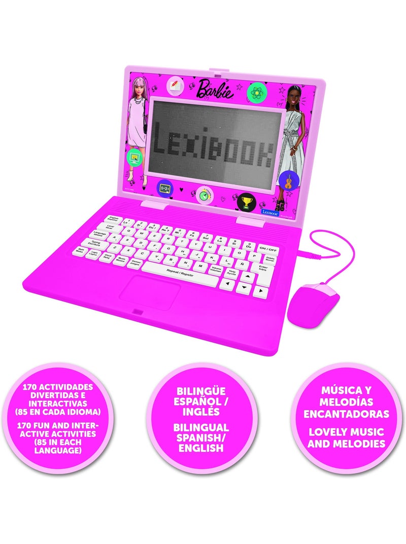 Puertoátil educativo bilingüe barbie con 170 actividades (en/es) Rosa - Kiabi