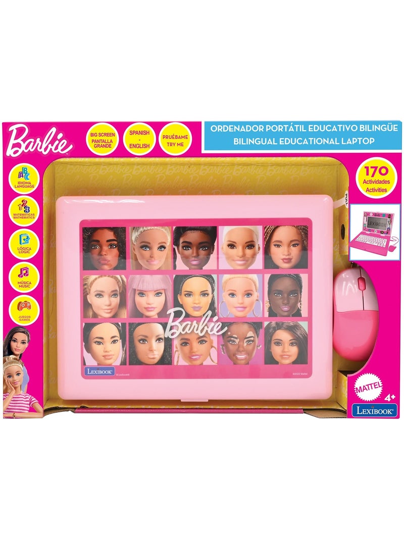 Puertoátil educativo bilingüe barbie con 170 actividades (en/es) Rosa - Kiabi