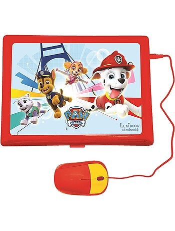 puertoátil educativo parlante bilingüe Paw Patrol 124 actividades en inglés y español
