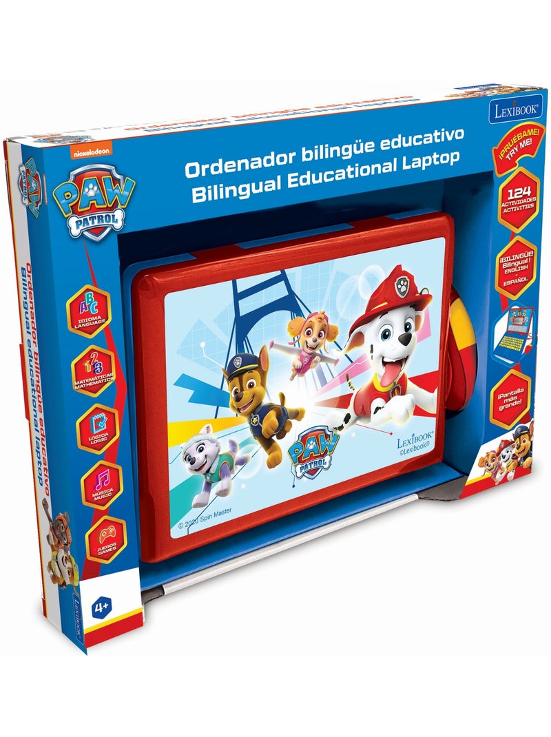 puertoátil educativo parlante bilingüe Paw Patrol 124 actividades en inglés y español Azul - Kiabi