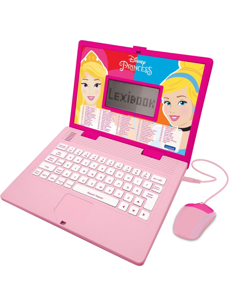 puertoátil educativo parlante bilingüe Princesas Disney 124 actividades en inglés y español Rosa - Kiabi