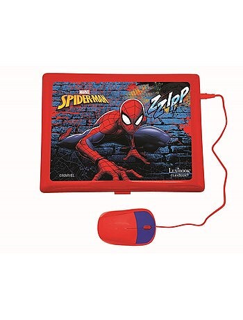 puertoátil educativo parlante bilingüe SpiderMan 124 actividades en inglés y español
