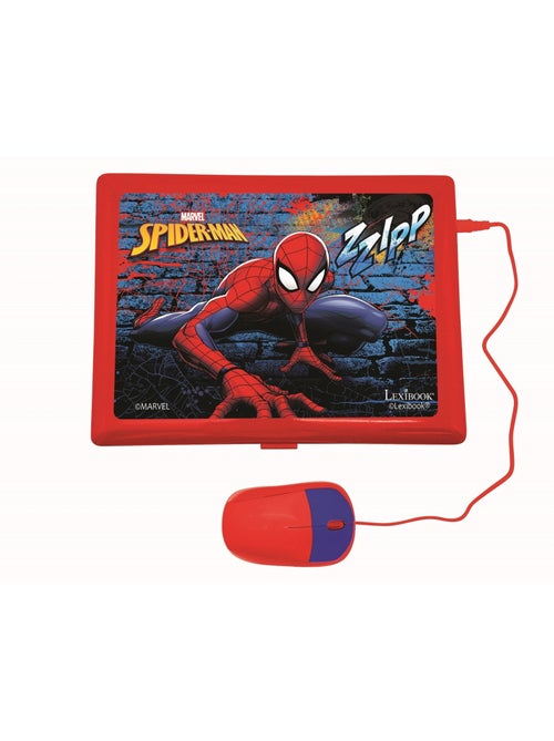 Puertoátil educativo parlante bilingüe spiderman 124 actividades en inglés y español - Kiabi