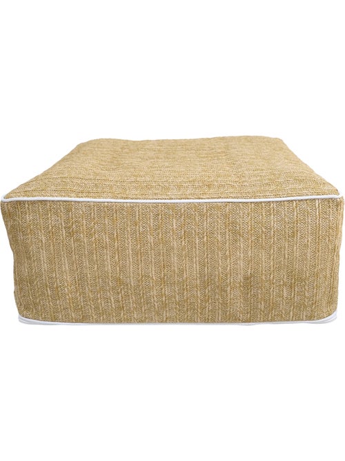 Puf cuadrado hinchable de exterior FORMENTERA - Kiabi