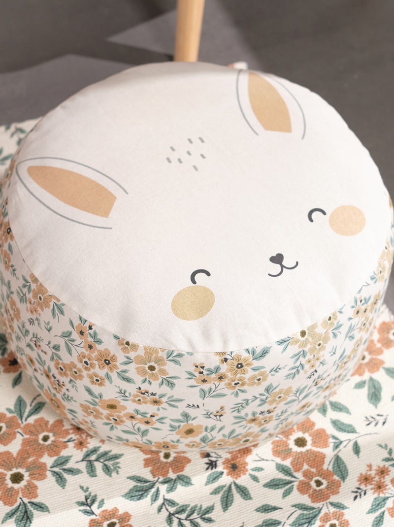 Puf estampado 'conejo' ROSA - Kiabi