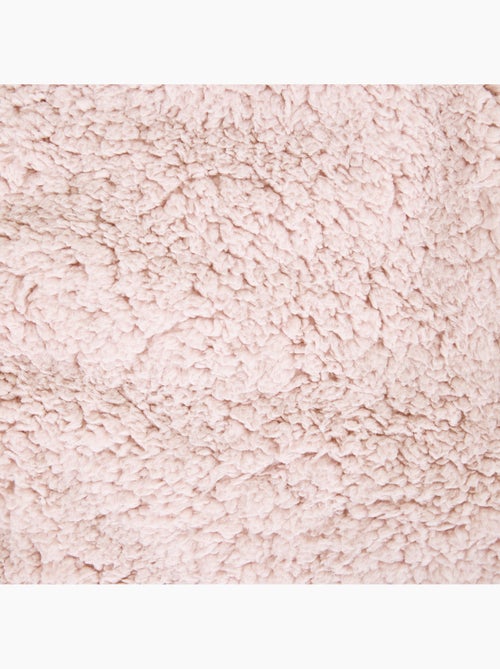 Puf infantil clásico grande de tejido de peluche suave - icon - Kiabi