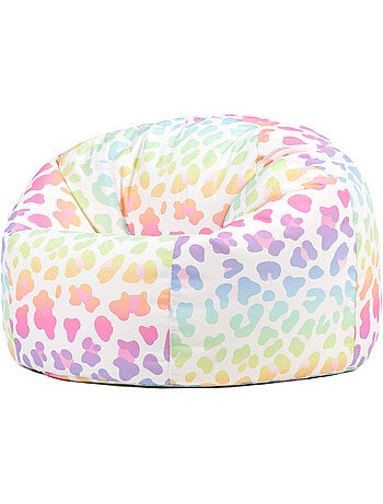 Puf infantil clásico grande para interior y exterior con estampado divertido - icon