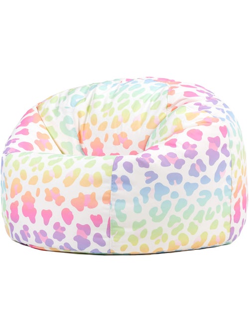 Puf infantil clásico grande para interior y exterior con estampado divertido - icon - Kiabi