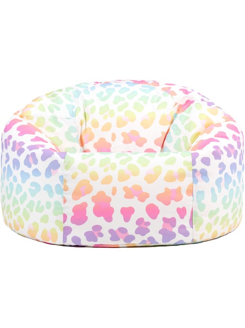 Puf infantil clásico grande para interior y exterior con estampado divertido - icon - Kiabi