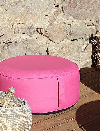 Puf inflable para exteriores
