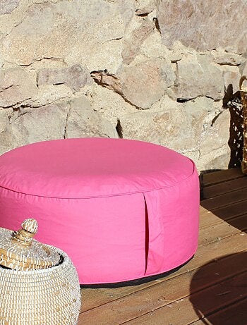 Puf inflable para exteriores