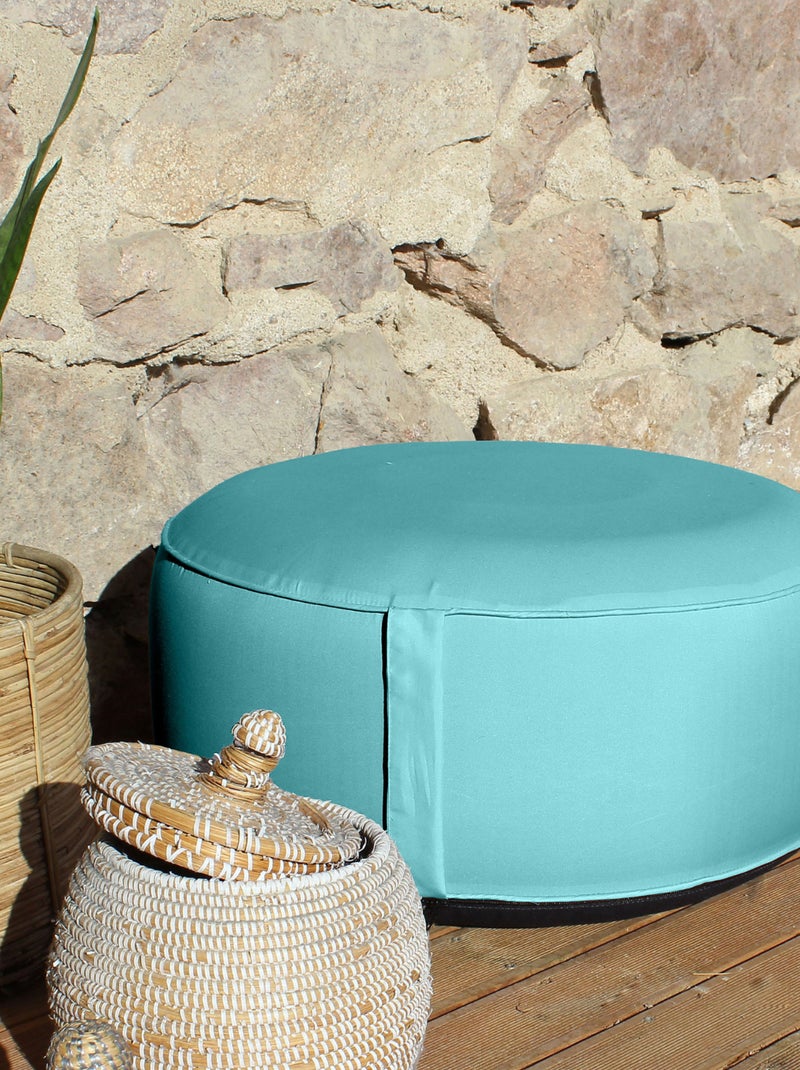 Puf inflable para exteriores Verde agua - Kiabi