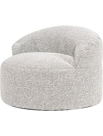 Puf sillón auxiliar decorativo orb de tejido - icon