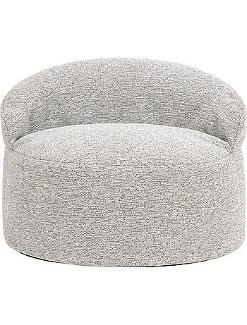 Puf sillón auxiliar decorativo orb de tejido - icon