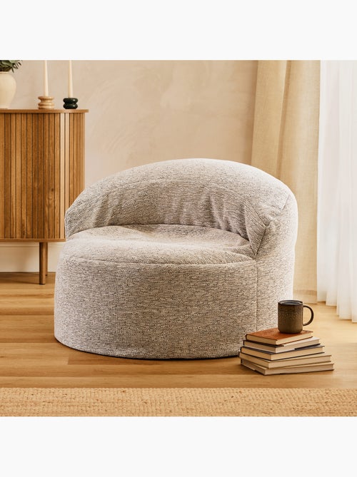 Puf sillón auxiliar decorativo orb de tejido - icon - Kiabi