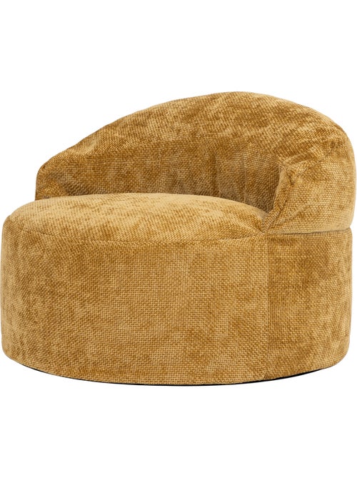 Puf sillón auxiliar decorativo orb de tejido chenilla texturizada - icon - Kiabi