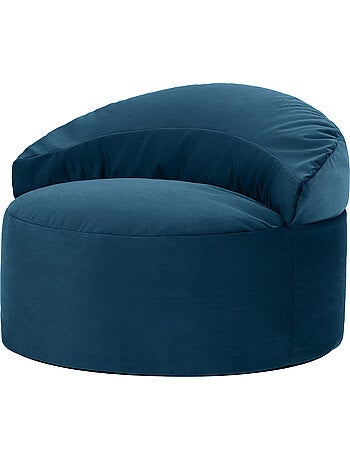 Puf sillón auxiliar decorativo orb de terciopelo mate - icon