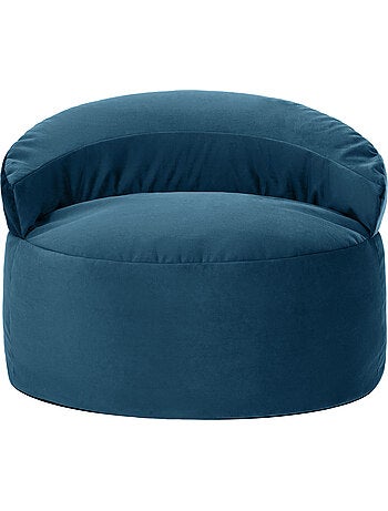 Puf sillón auxiliar decorativo orb de terciopelo mate - icon