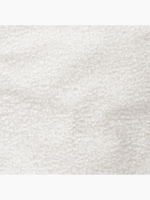 Puf sillón concha sirena de tejido bouclé - icon - Kiabi