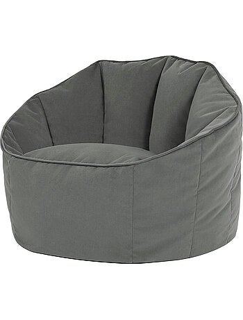 Puf sillón concha sirena de terciopelo mate - icon