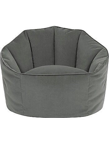 Puf sillón concha sirena de terciopelo mate - icon