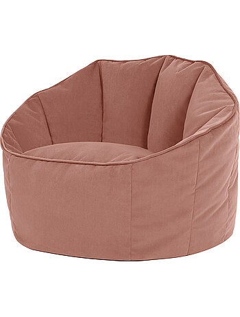 Puf sillón concha sirena de terciopelo mate - icon