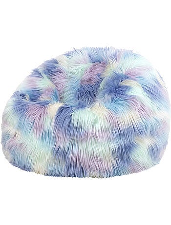 Puf sillón infantil clásico de piel sintética - icon