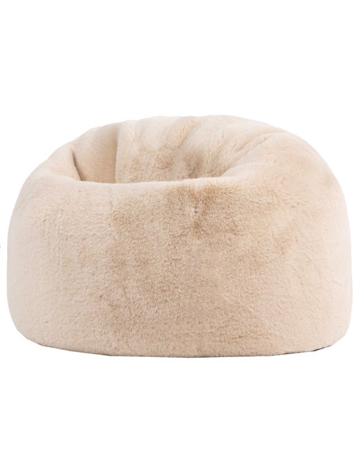 Puf sillón infantil clásico de piel sintética - icon - Kiabi