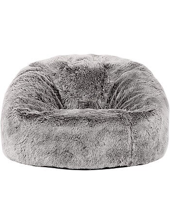 Puf sillón infantil clásico de piel sintética - icon