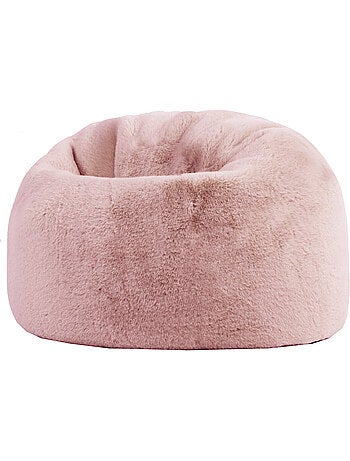 Puf sillón infantil clásico de piel sintética - icon