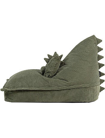 Puf sillón infantil con cojín a juego de pana - icon