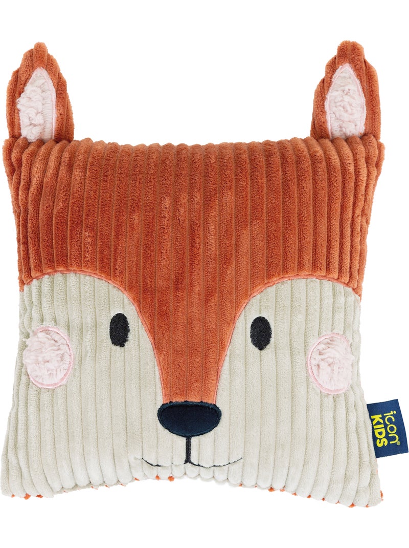 Puf sillón infantil con cojín de animal a juego de pana - icon Terracota - Kiabi