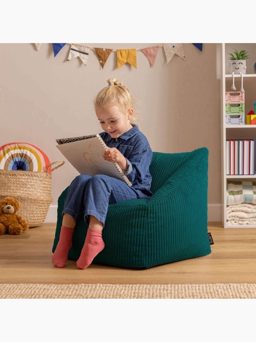 Puf sillón infantil de pana - ICON - Kiabi