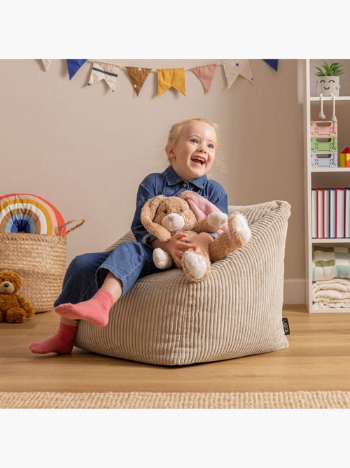 Puf sillón infantil de pana - ICON - Kiabi