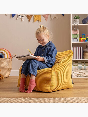 Puf sillón infantil de pana - ICON