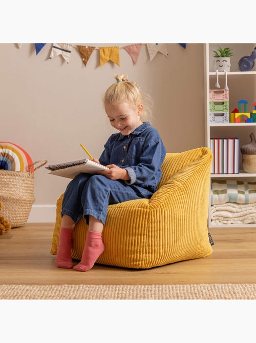 Puf sillón infantil de pana - ICON - Kiabi