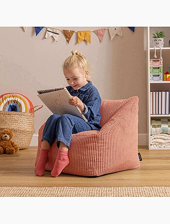Puf sillón infantil de pana - ICON
