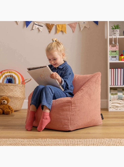 Puf sillón infantil de pana - ICON - Kiabi