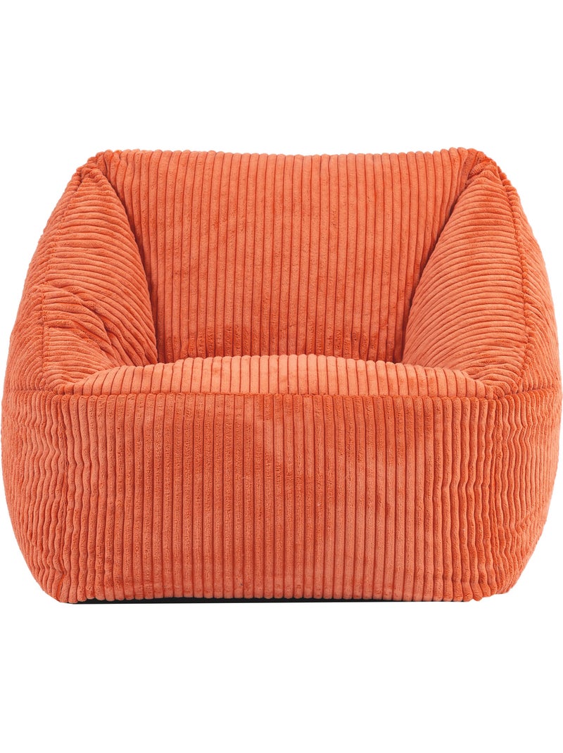 Puf sillón infantil de pana - ICON Terracota - Kiabi