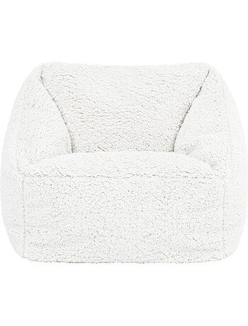Puf sillón infantil de tejido de peluche suave - icon