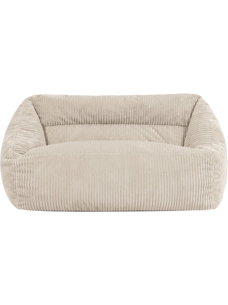Puf sofá infantil de pana - icon Beige - Kiabi