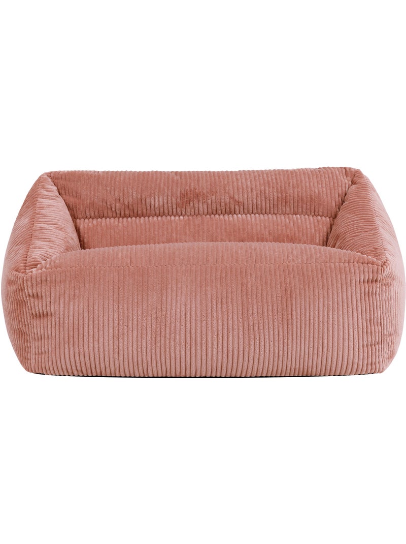Puf sofá infantil de pana - icon Rosa claro - Kiabi